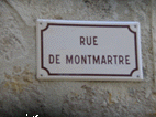 rue de Montmartre à Montcuq et revue de presse humoristique